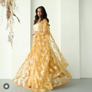 The saree room set - skirt + dupatta + blouse